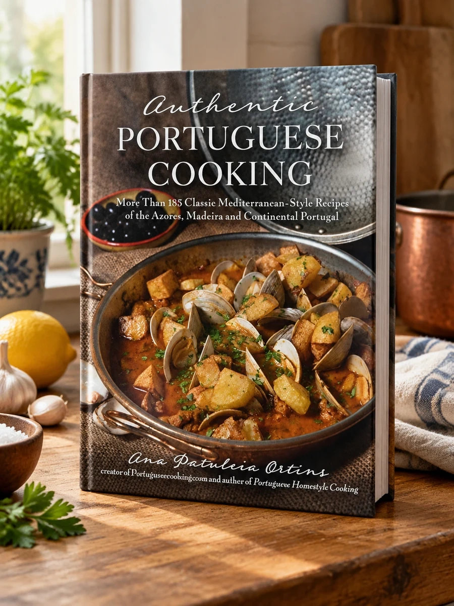 Authentic Portuguese Cooking: More Than 185 Classic Mediterranean-Style Recipes of the Azores, Madeira and Continental Portugal
