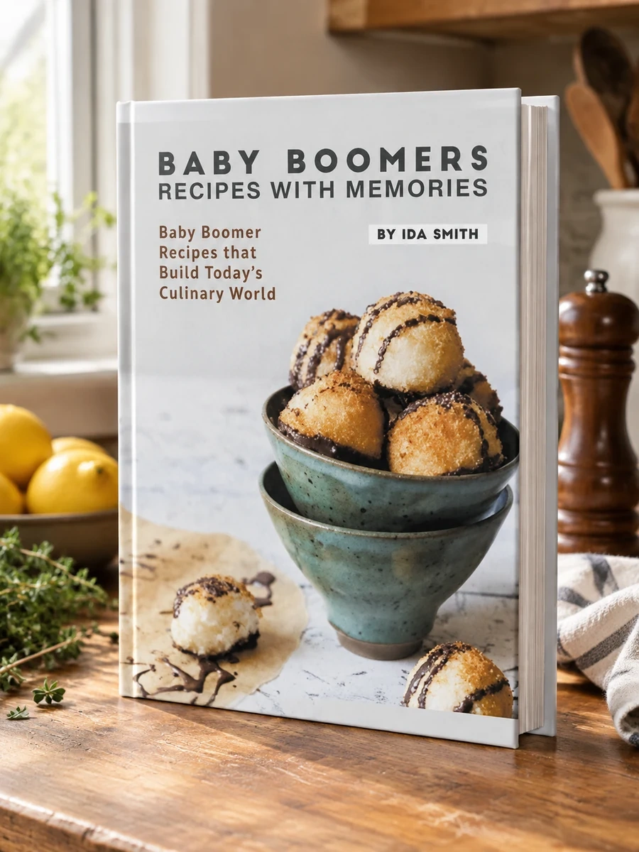 Cover of Baby Boomers - Recipes with Memories: Baby Boomer Recipes that Build Today's Culinary World
