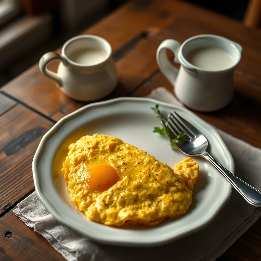 Bachelor'S Omelet — Eggs & Dairy