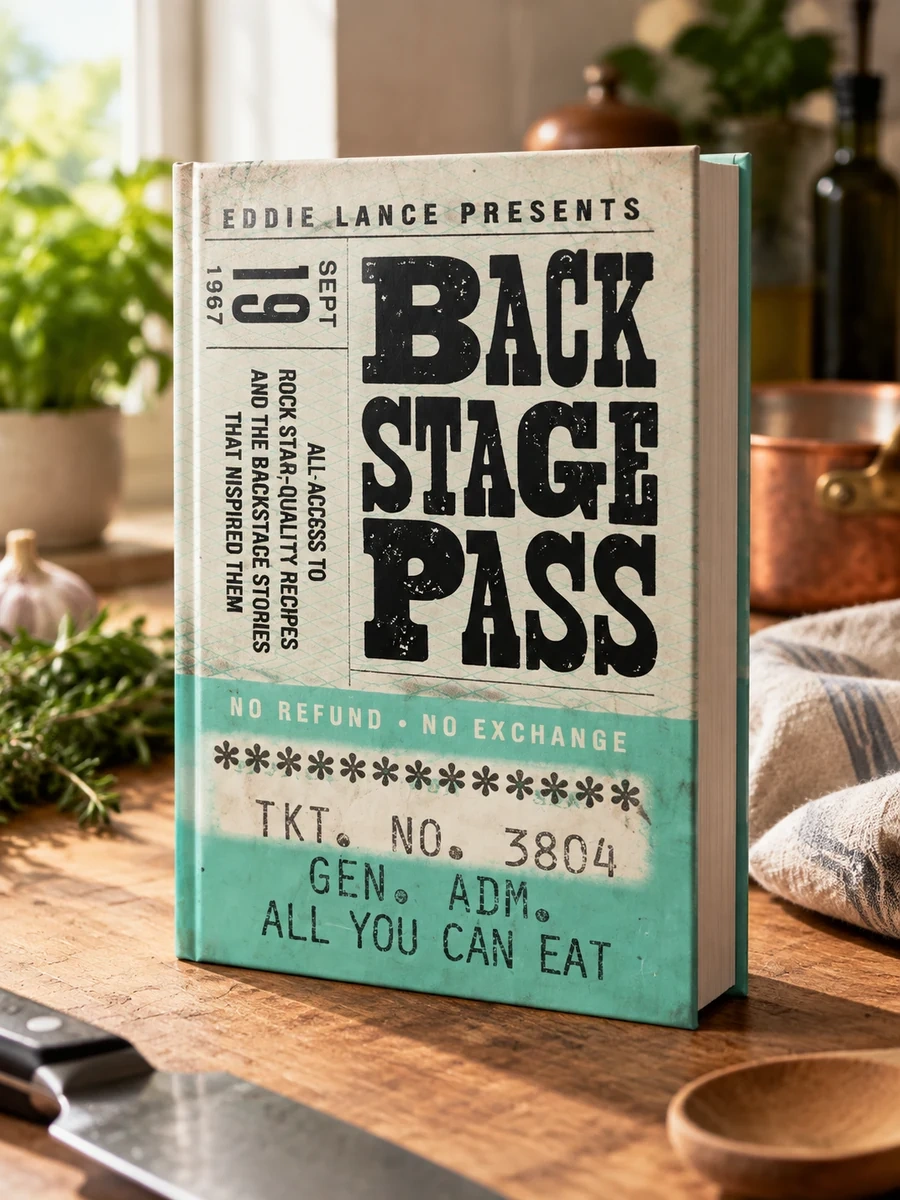 Backstage Pass: Behind the Scenes Access to Rock Star Quality Recipes and how I came up with them