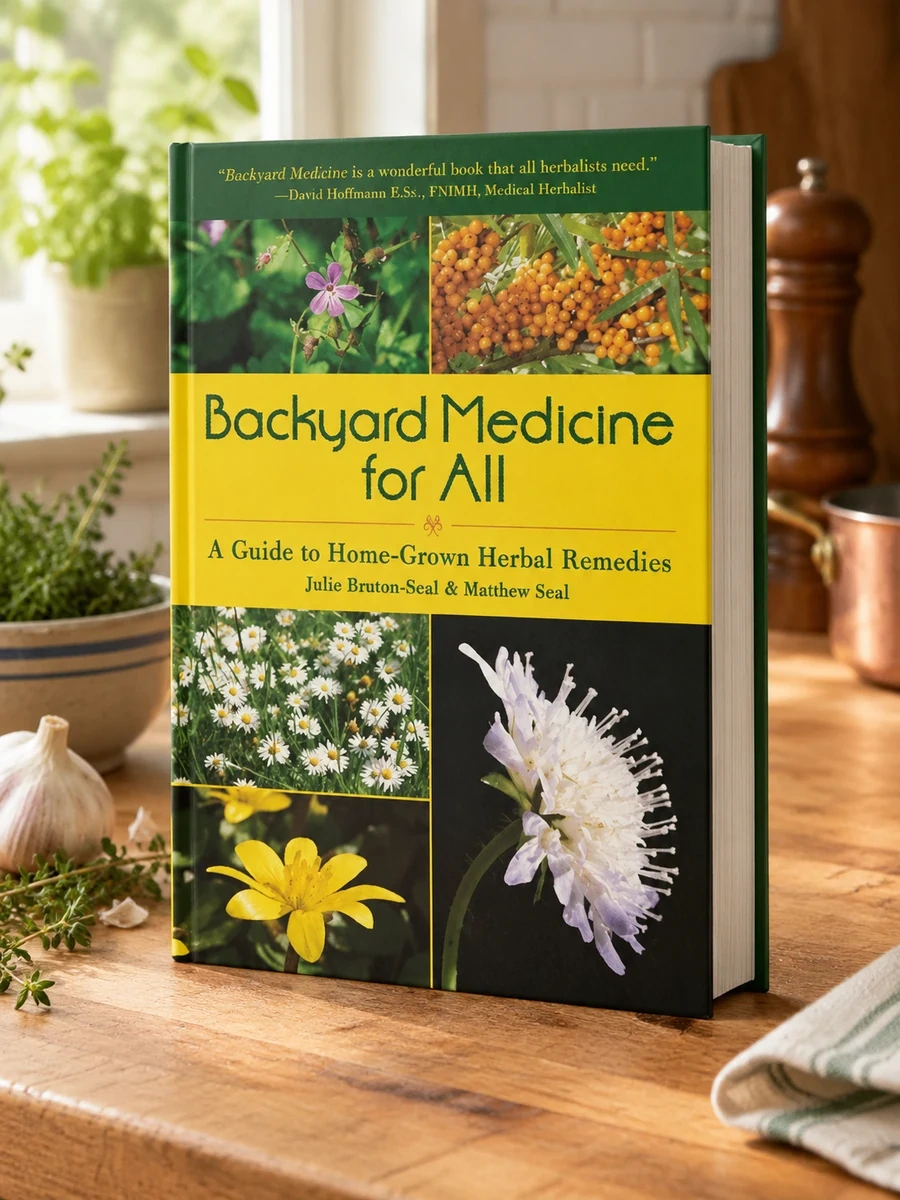 Cover of Backyard Medicine for All: A Guide to Home-Grown Herbal Remedies