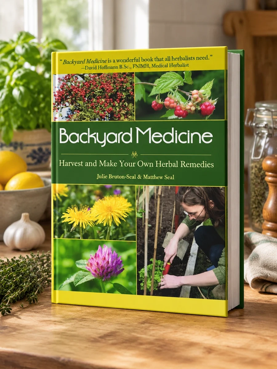 Cover of Backyard Medicine: Harvest and Make Your Own Herbal Remedies