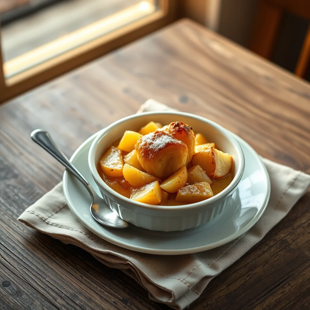 Baked Apple Pudding — Puddings & Desserts