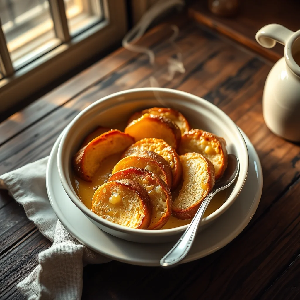 Baked Bread-And-Butter Pudding — Puddings & Desserts