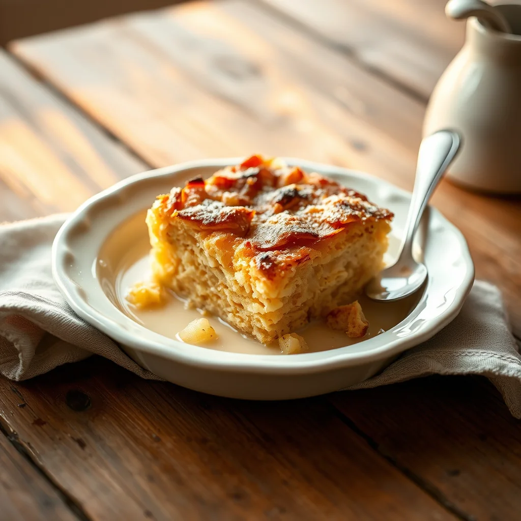 Baked Bread Pudding — Puddings & Desserts