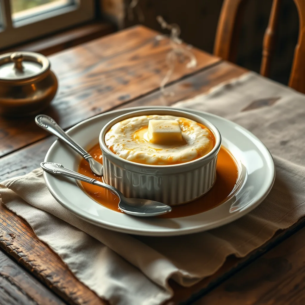 Baked Or Boiled Arrowroot Pudding — Puddings & Desserts