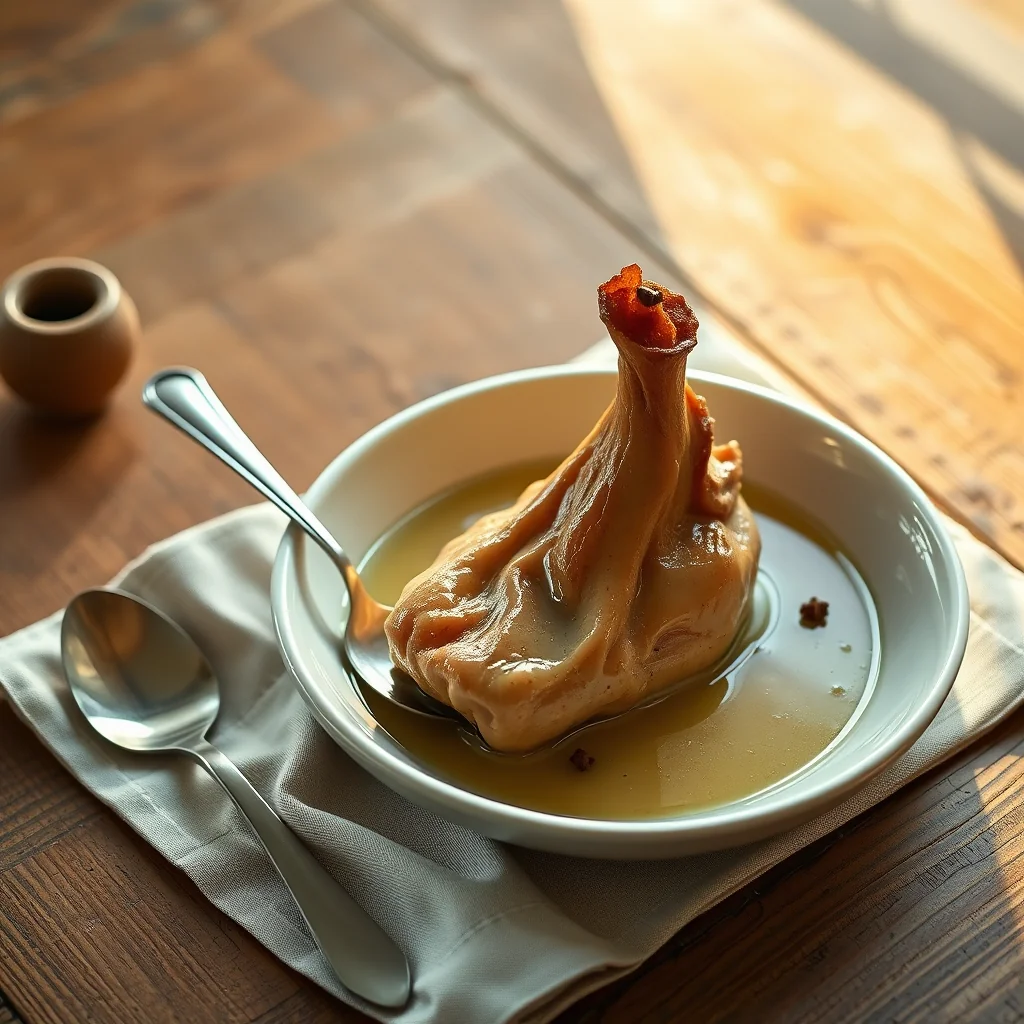 Baked Or Stewed Calf'S Foot — Misc & Invalid Cookery