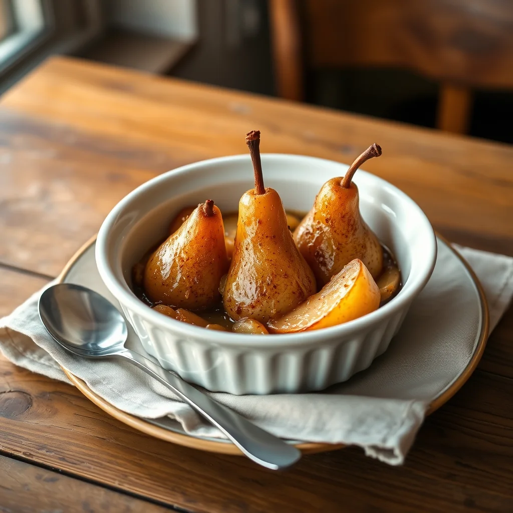 Baked Pears — Misc & Invalid Cookery