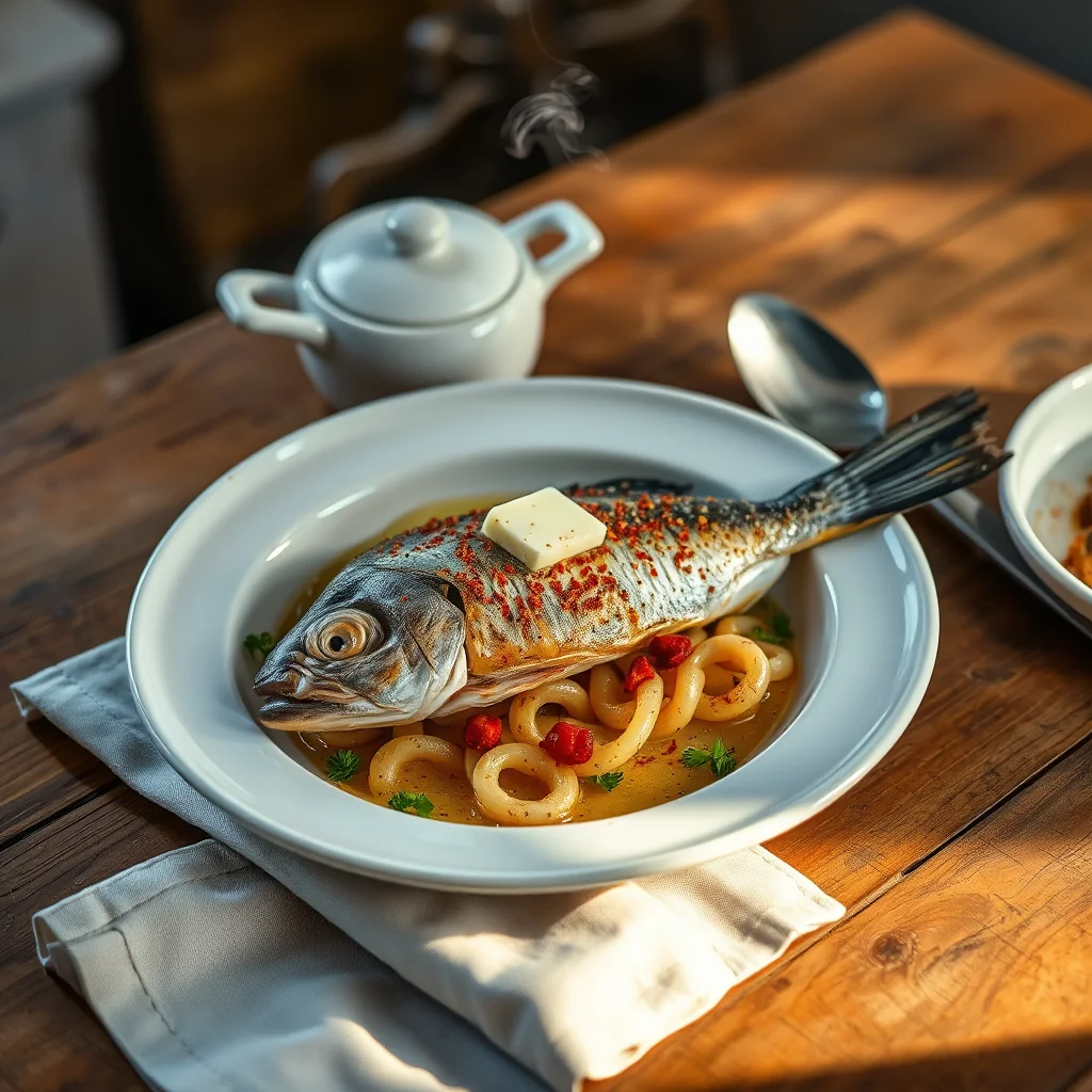 Baked Sea-Bream — Misc & Invalid Cookery