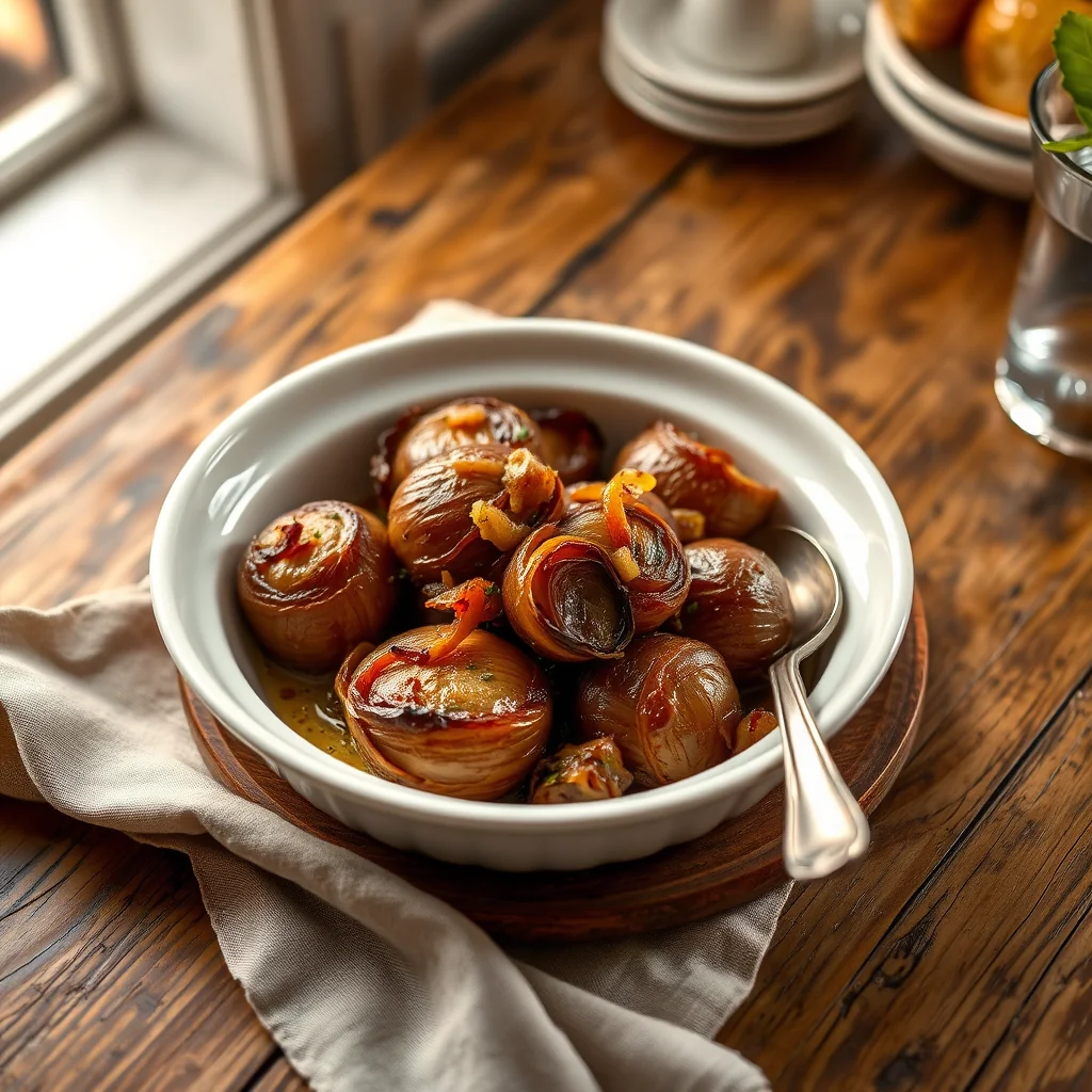 Baked Spanish Onions — Misc & Invalid Cookery