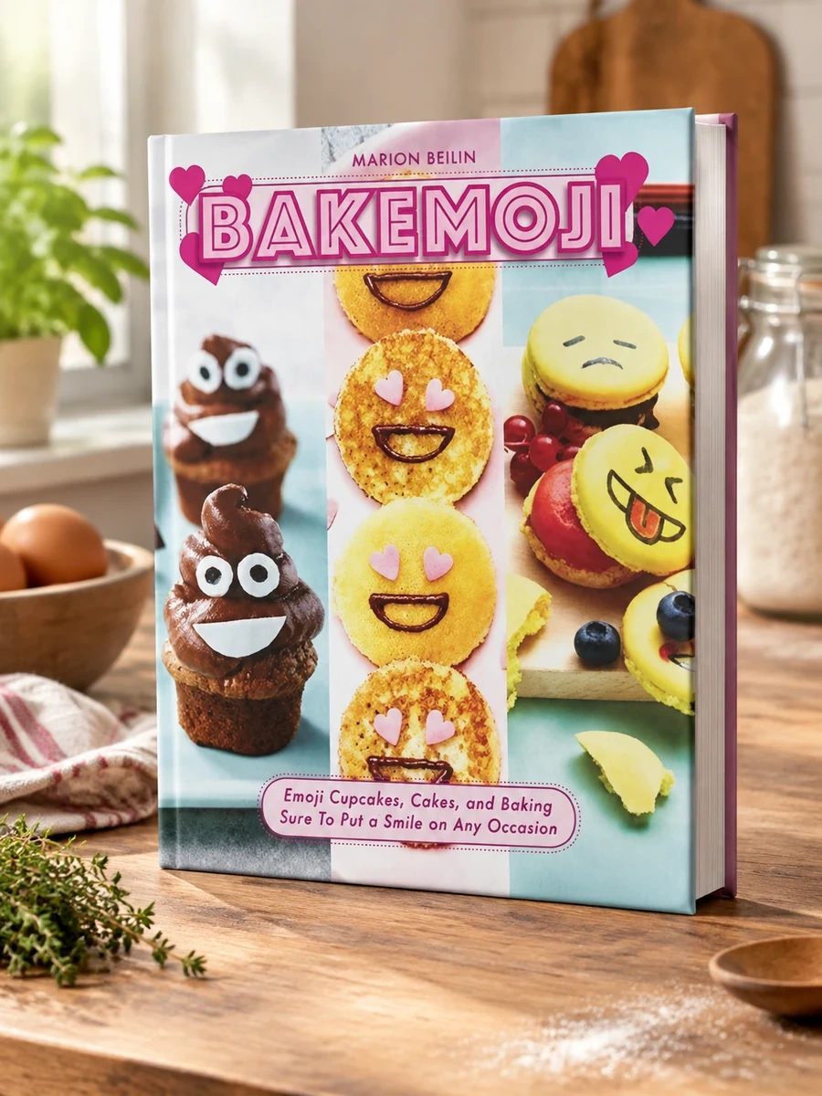 Bakemoji: Emoji Cupcakes, Cakes, and Baking Sure to Put a Smile on Any Occasion