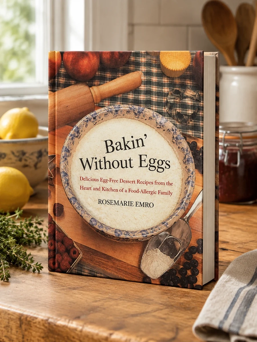 Bakin' Without Eggs: Delicious Egg-Free Dessert Recipes from the Heart and Kitchen of a Food-Allergic Family