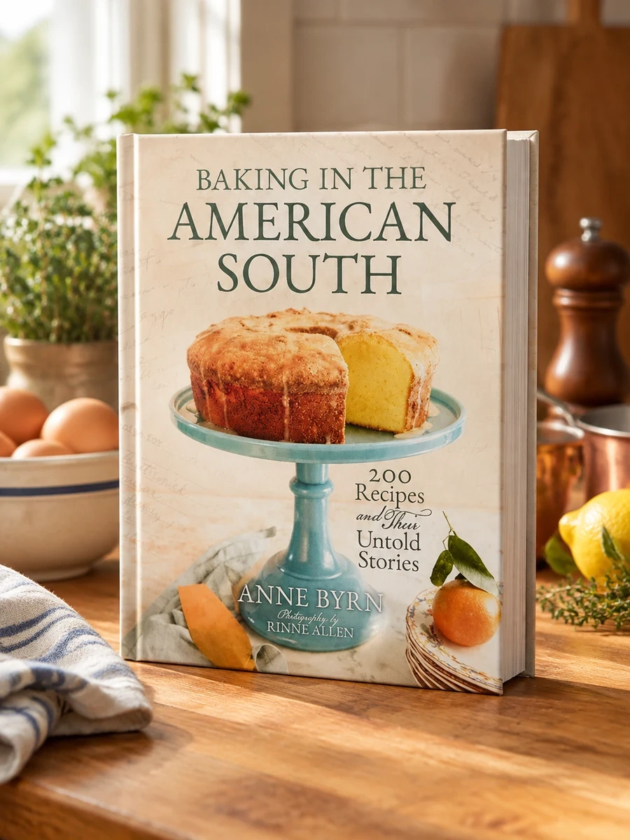 Cover of Baking in the American South: 200 Recipes and Their Untold Stories (a Definitive Cookbook Guide to Southern Baking) - The Perfect Cozy Gift for Bakers