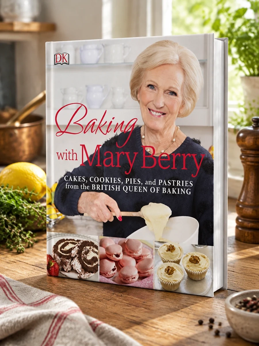 Baking with Mary Berry: Cakes, Cookies, Pies, and Pastries from the British Queen of Baking