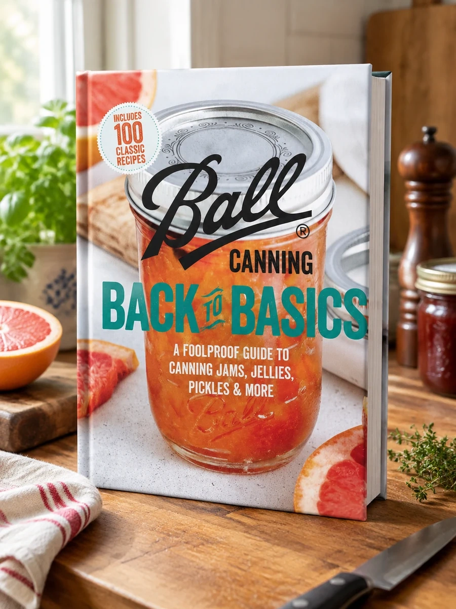 Ball Canning Back to Basics: A Foolproof Guide to Canning Jams, Jellies, Pickles, and More