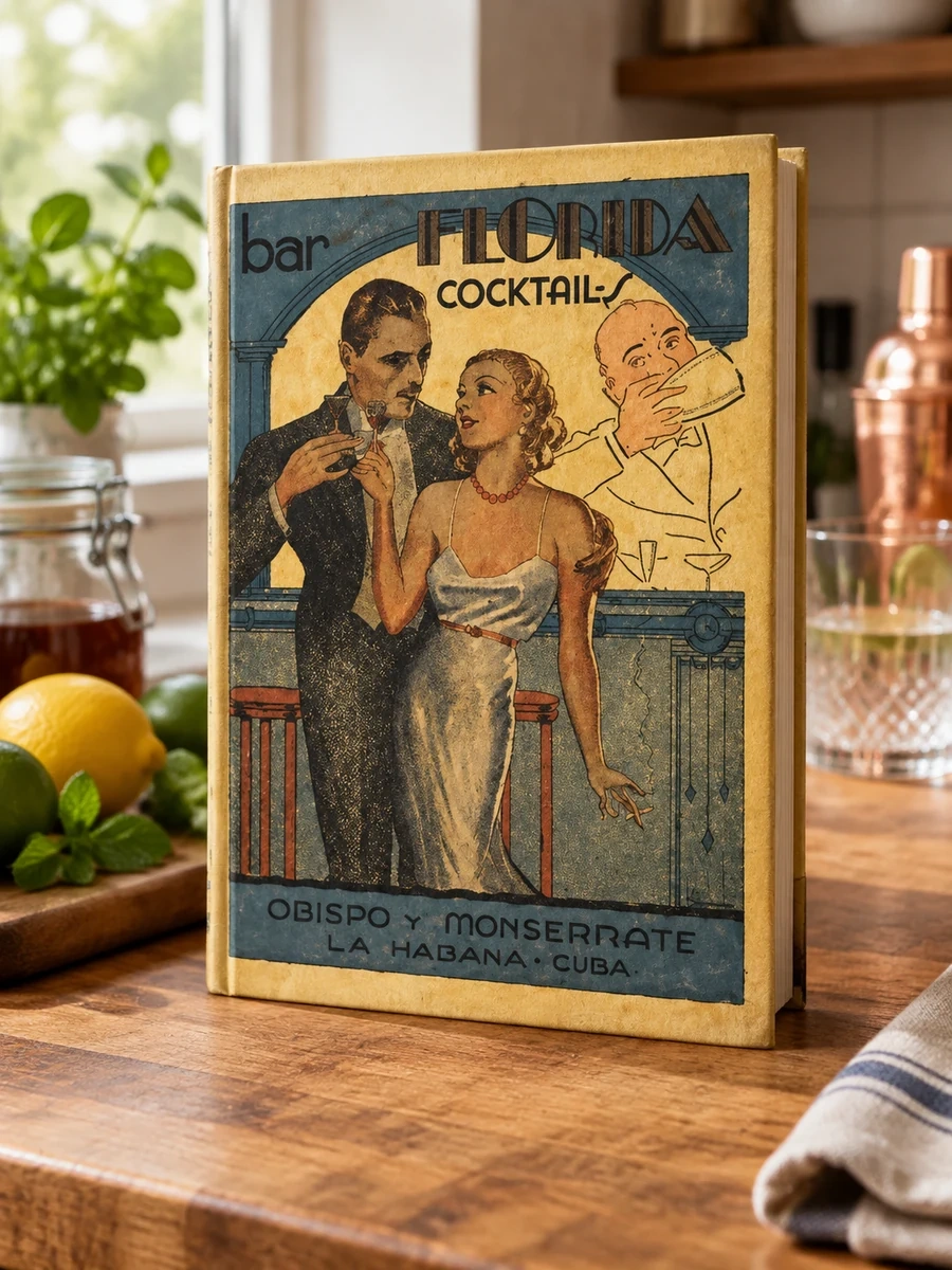 Bar La Florida Cocktails 1935 Reprint