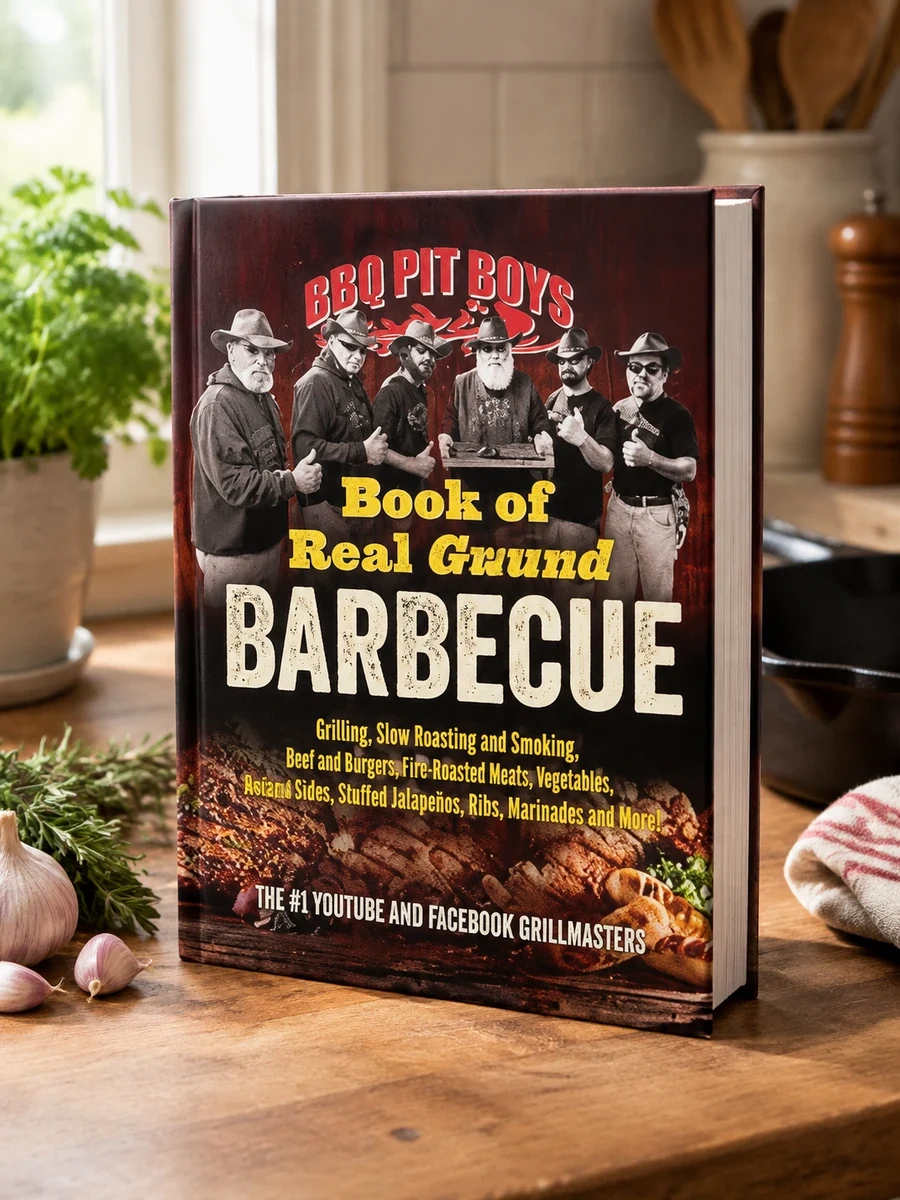 BBQ Pit Boys Book of Real Guuud Barbecue: Grilling, Slow Roasting and Smoking, Beer-Can Burgers, Fireball Whiskey Meatballs, Venison Stew, Stuffed All