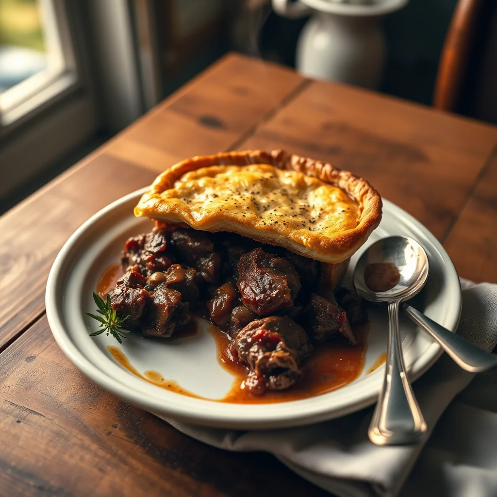 Beef-Steak Pie — Pies & Tarts