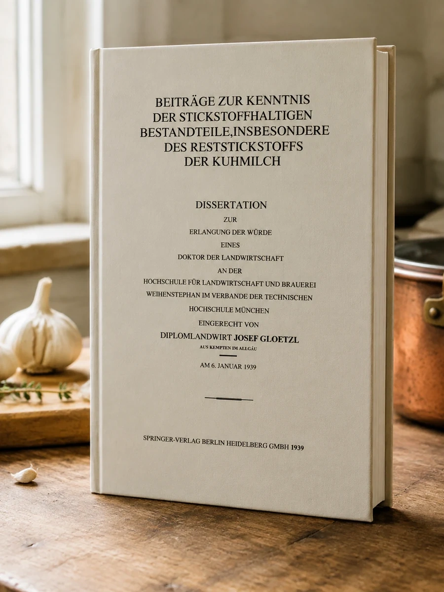 Beitrage Zur Kenntnis Der Stickstoffhaltigen Bestandteile, Insbesondere Des Reststickstoffs Der Kuhmilch (1930)