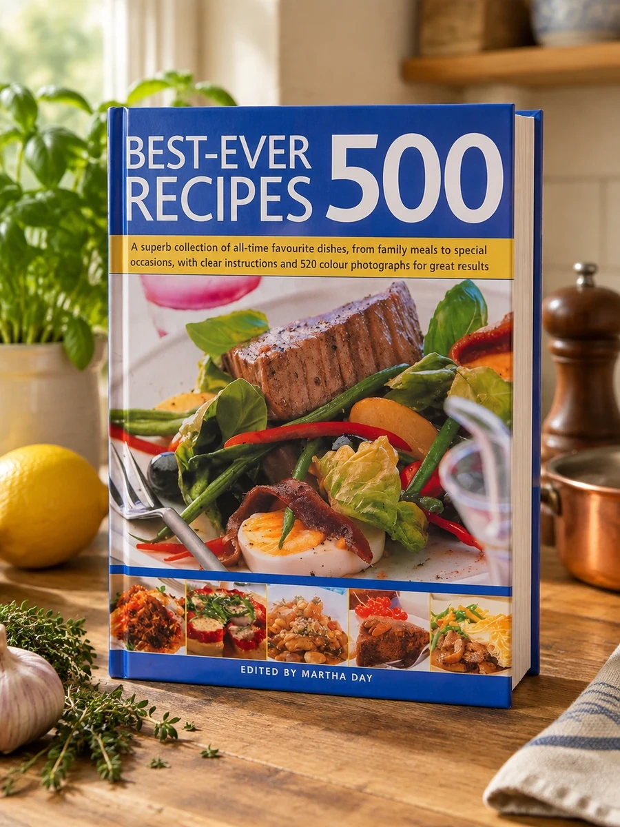 Best-Ever 500 Recipes: A Superb Collection of 500 All-Time Favourite Dishes, from Family Meals to Special Occasions