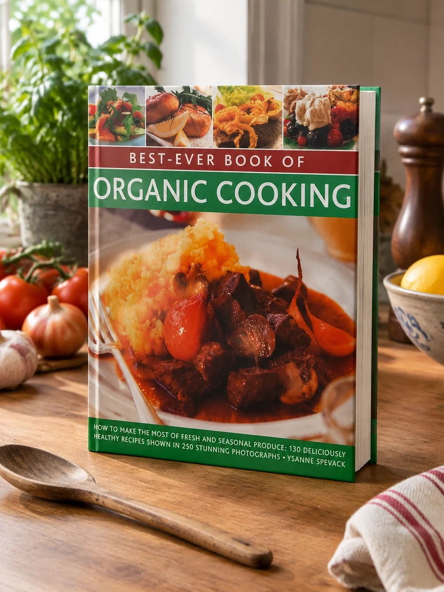 Best-Ever Book of Organic Cooking: How to Make the Most of Fresh and Seasonal Produce: 130 Deliciously Healthy Recipes Shown in 250 Stunning Photograp