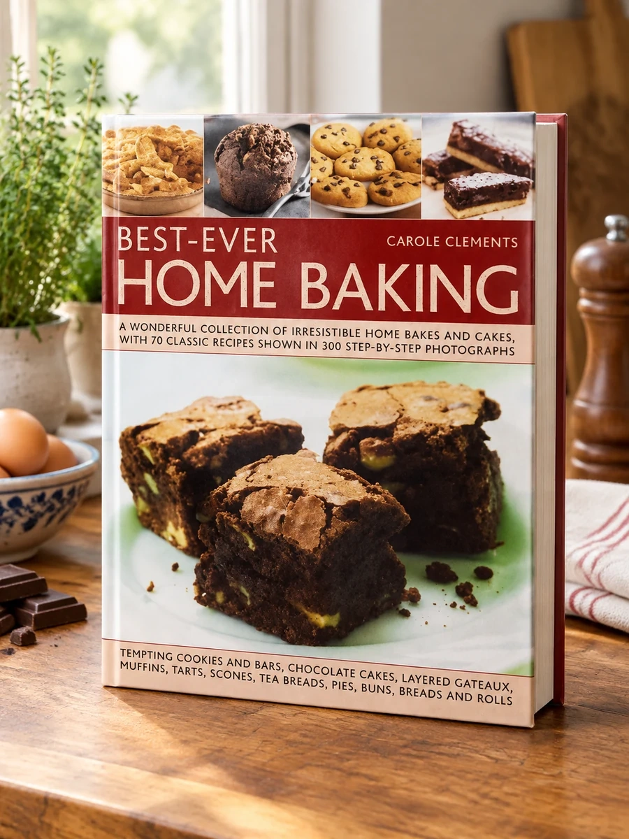 Best-Ever Home Baking: A Wonderful Collection of Irresistible Home Bakes and Cakes, with 70 Classic Recipes Shown in 300 Step-By-Step Photographs