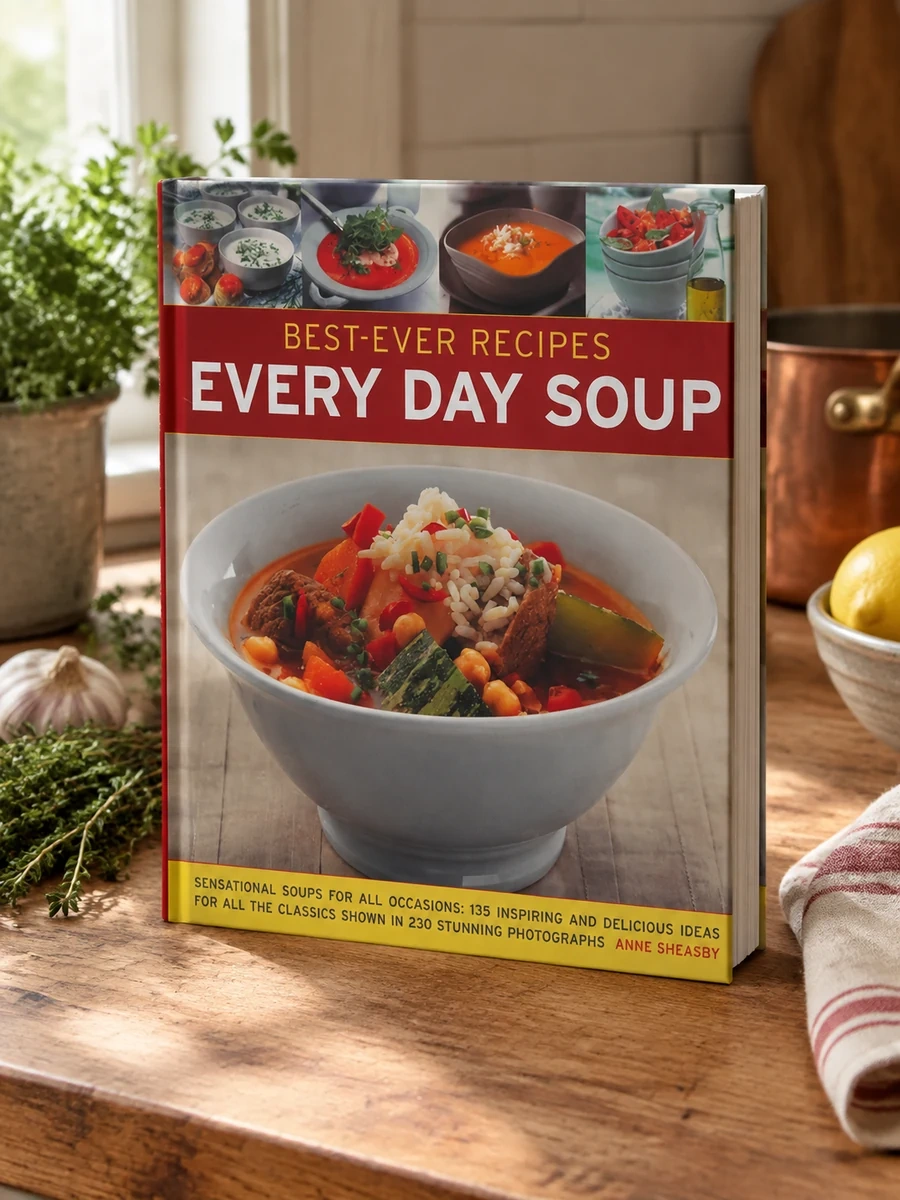 Best-Ever Recipes: Every Day Soup: Sensational Soups for All Occasions: 135 Inspiring and Delicious Ideas for All the Classics Shown in 230 Stunning P