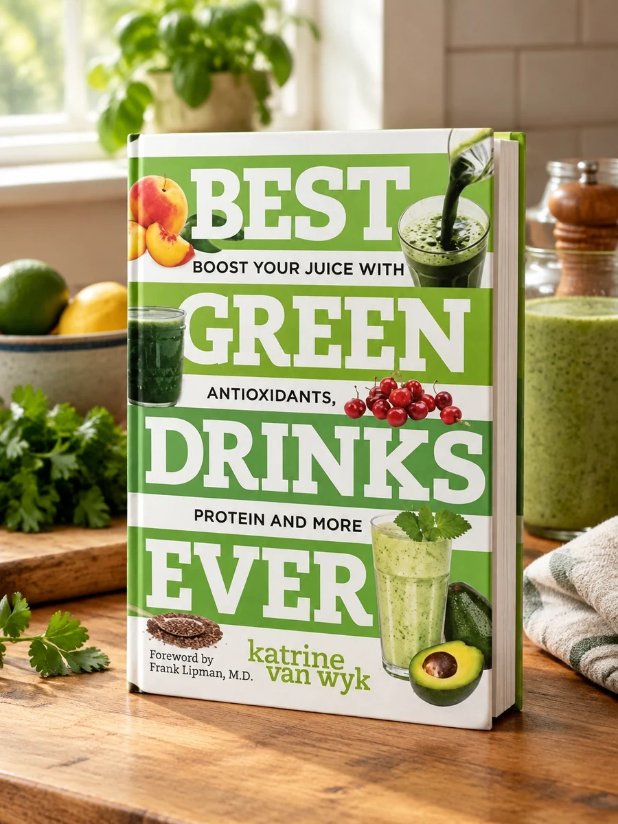 Cover of Best Green Drinks Ever: Boost Your Juice with Antioxidants, Protein and More