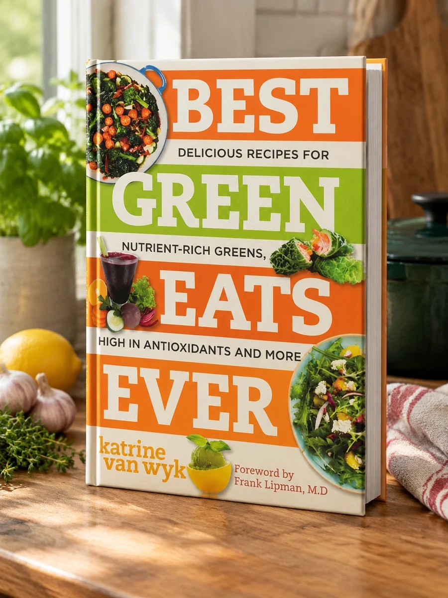 Cover of Best Green Eats Ever: Delicious Recipes for Nutrient-Rich Leafy Greens, High in Antioxidants and More