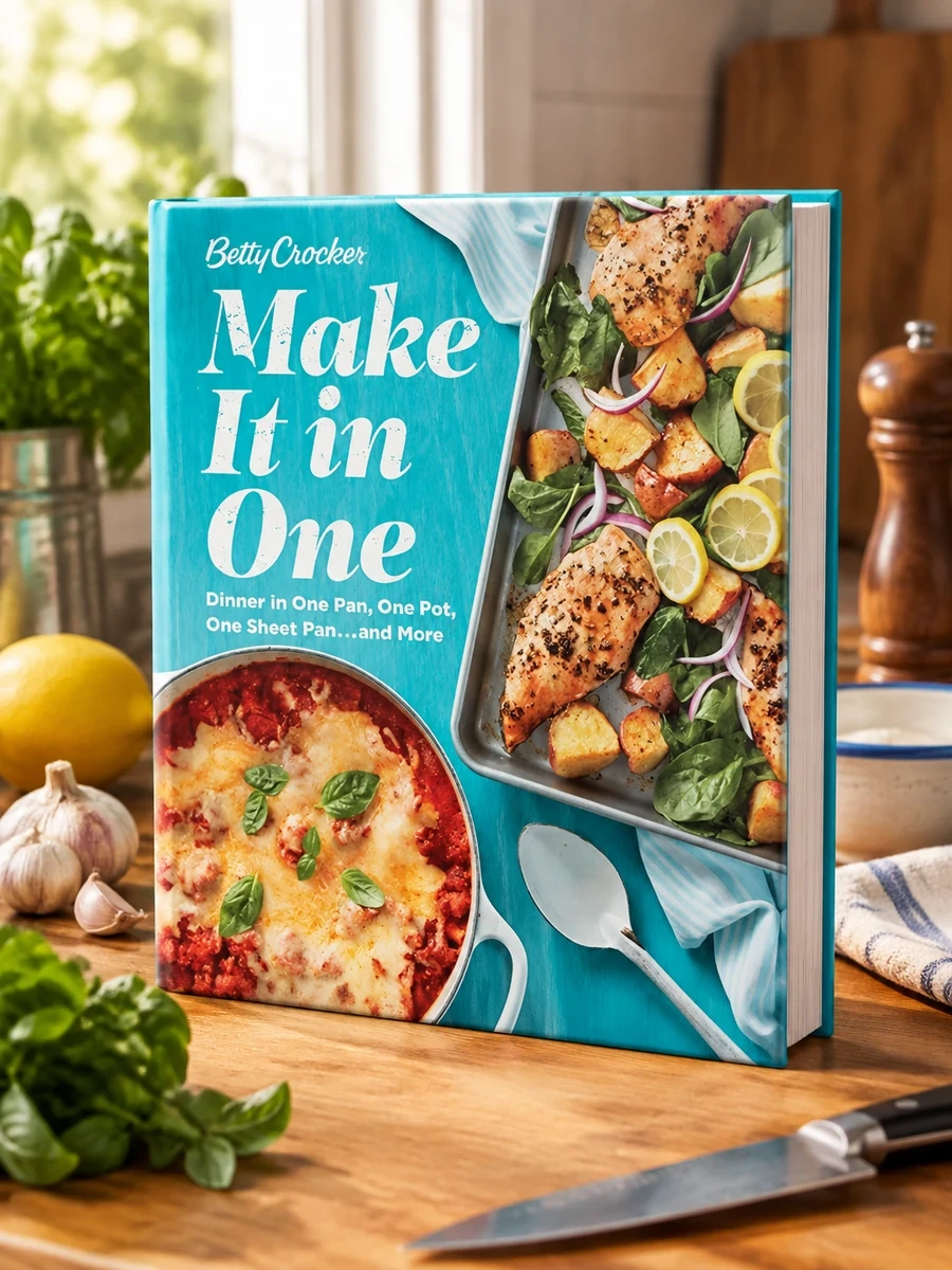 Betty Crocker Make It in One: Dinner in One Pan, One Pot, One Sheet Pan . . . and More