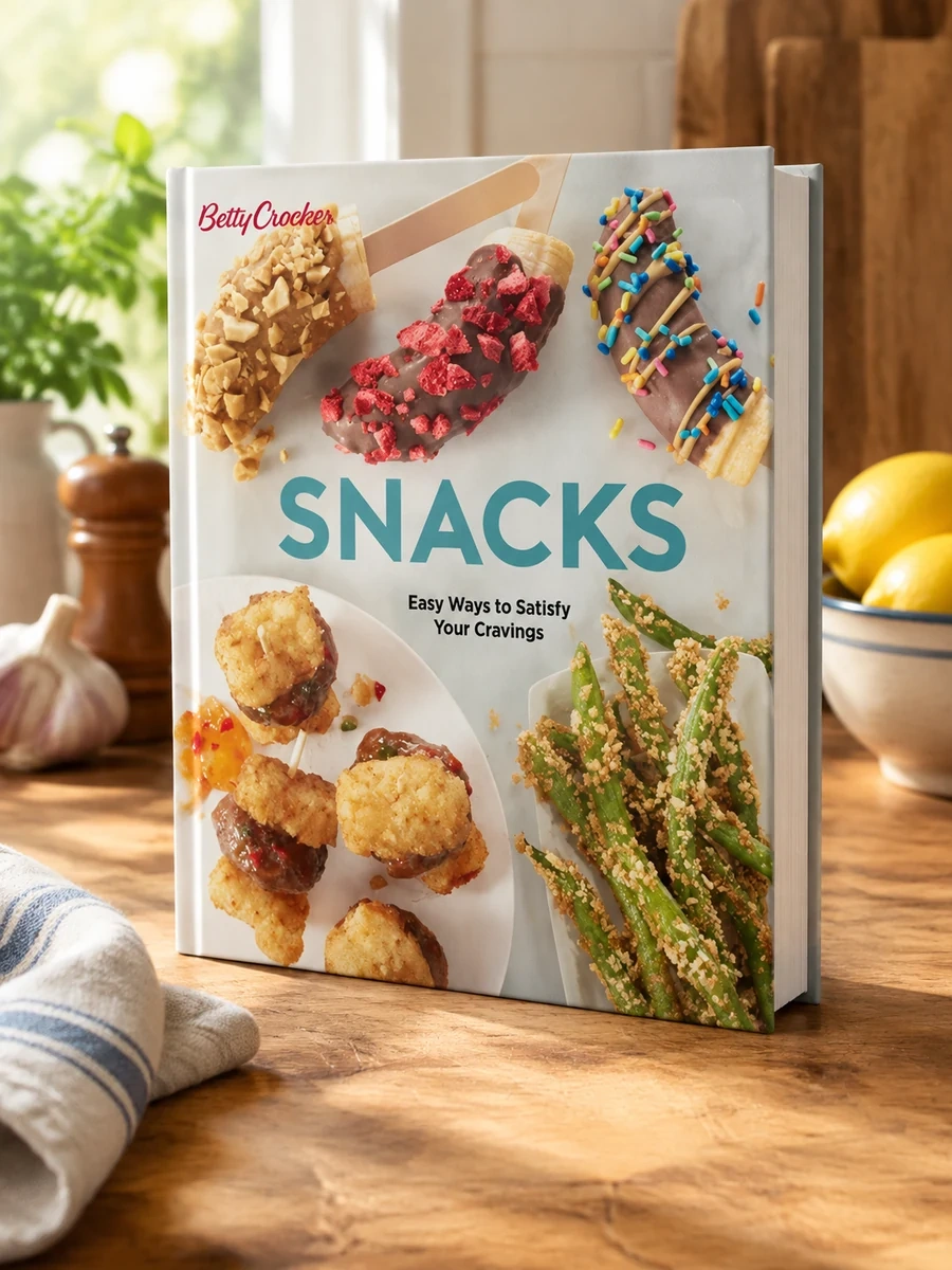 Cover of Betty Crocker Snacks: Easy Ways to Satisfy Your Cravings