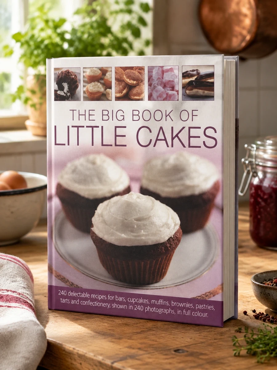 Big Book of Little Cakes: 240 Delectable Recipes for Bars, Cupcakes, Muffins, Brownies, Pastries, Tarts, Tarts and Confectionery, with Over 240 Photog