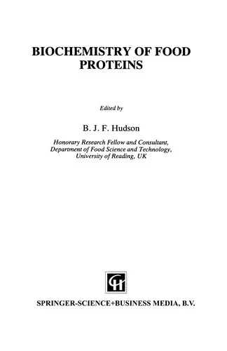 Biochemistry of Food Proteins (1992)