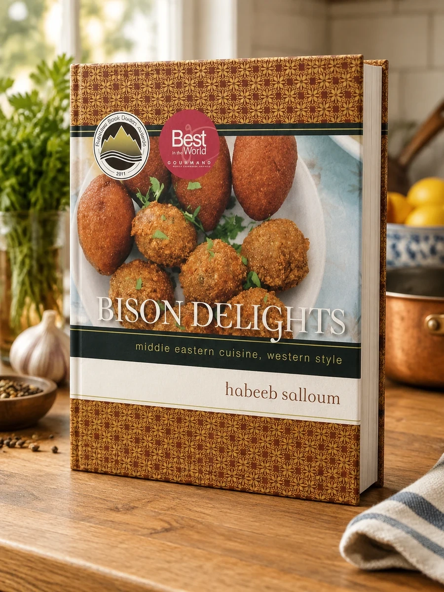 Cover of Bison Delights: Middle Eastern Cuisine, Western Style
