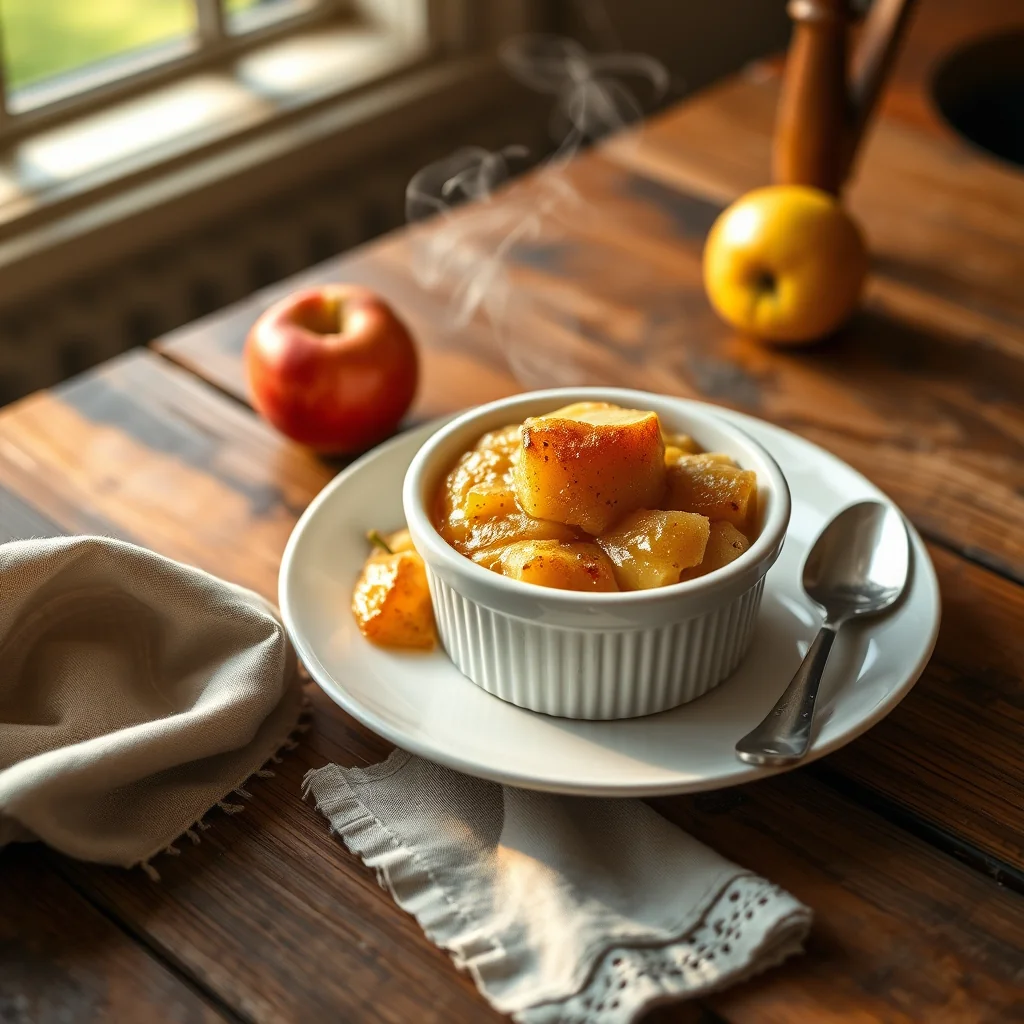 Boiled Apple Pudding — Puddings & Desserts