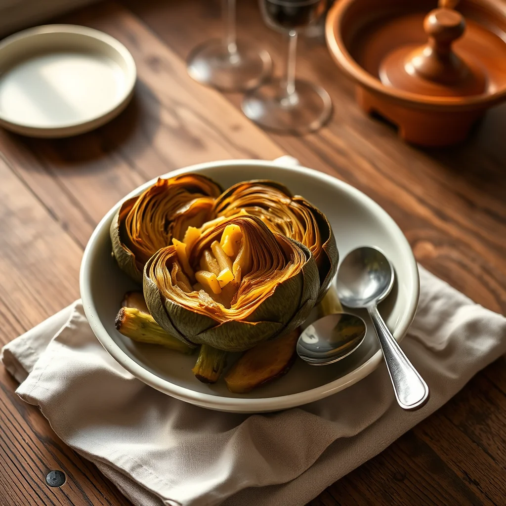 Boiled Artichokes — Misc & Invalid Cookery