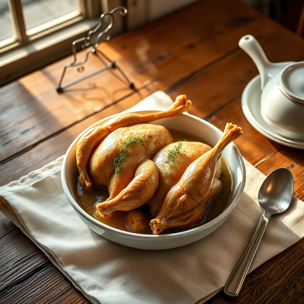 Boiled Fowls Or Chickens — Misc & Invalid Cookery