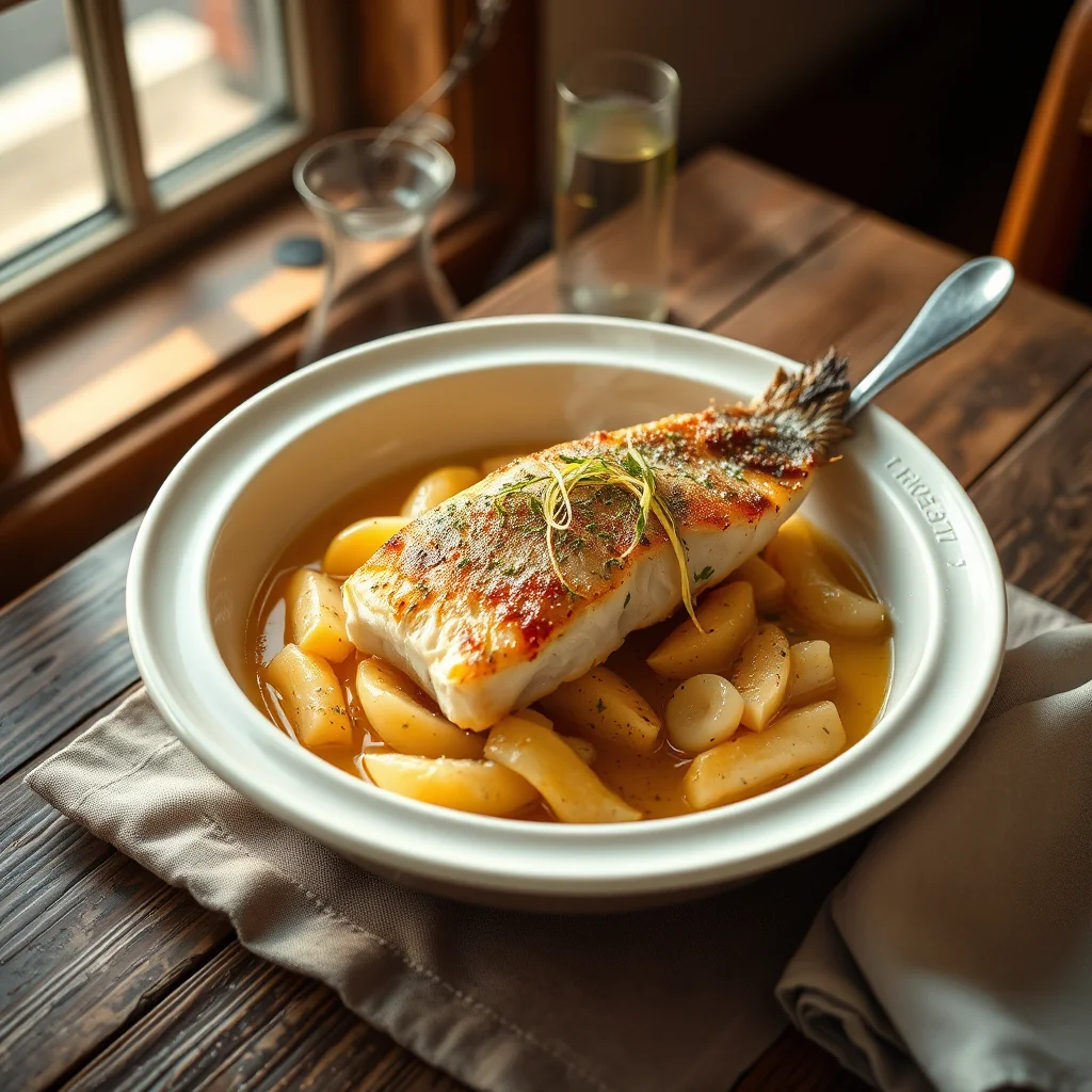 Boiled Haddock — Fish & Seafood