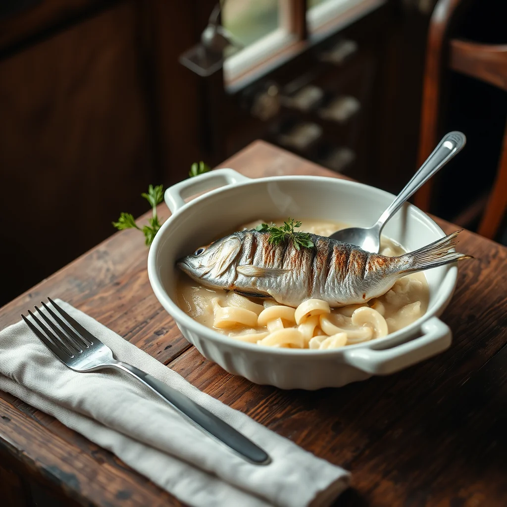 Boiled Mackerel — Fish & Seafood