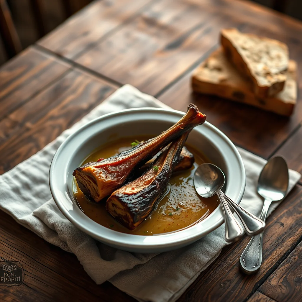 Boiled Marrow-Bones — Vegetables & Sides