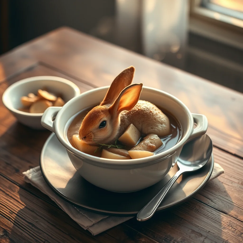 Boiled Rabbit — Meat & Poultry