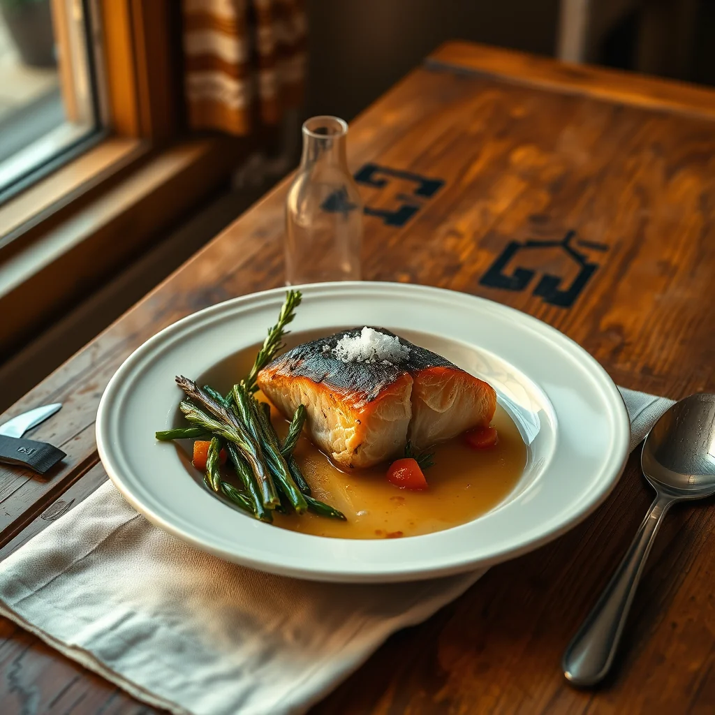 Boiled Salmon — Fish & Seafood