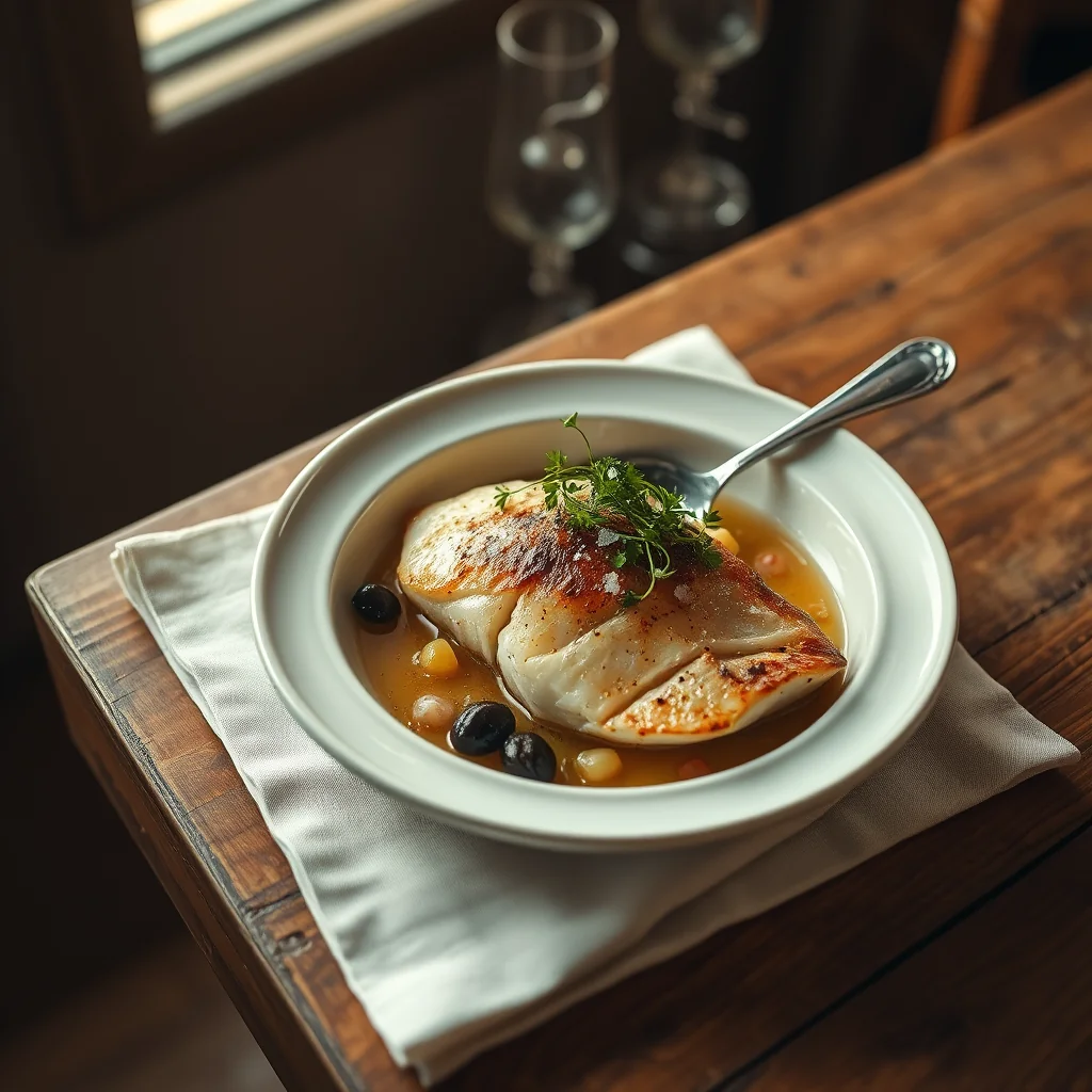 Boiled Skate — Fish & Seafood