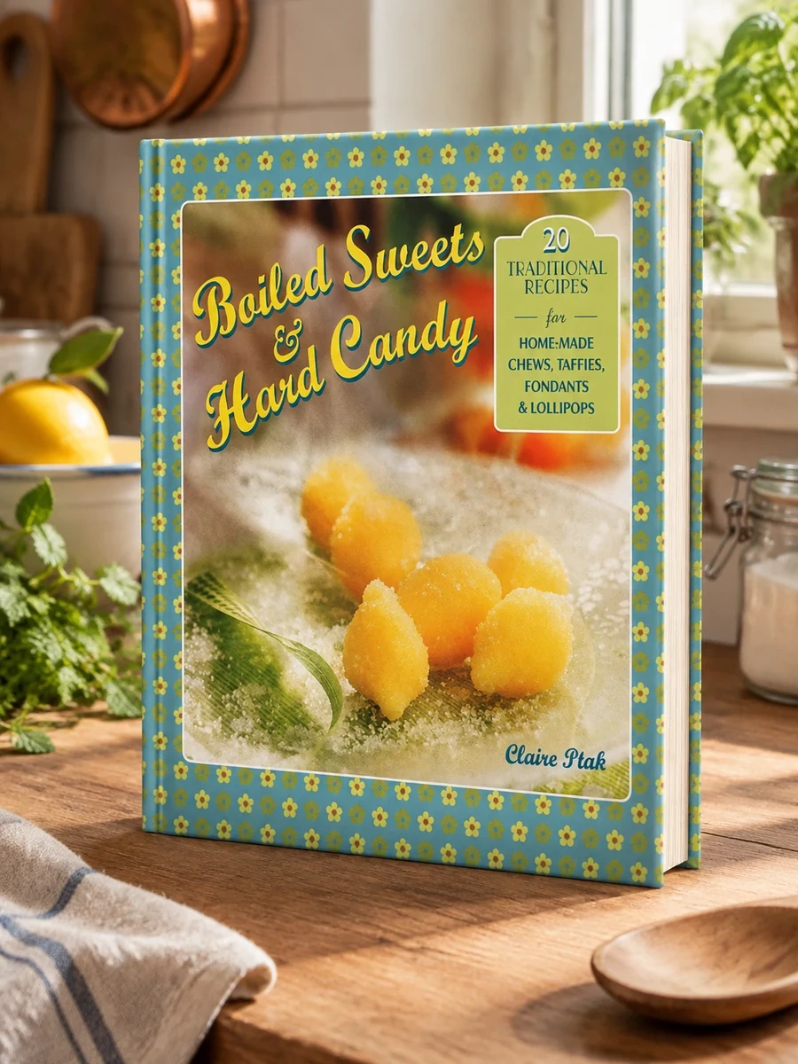 Boiled Sweets & Hard Candy: 20 Traditional Recipes for Home-Made Chews, Taffies, Fondants & Lollipops