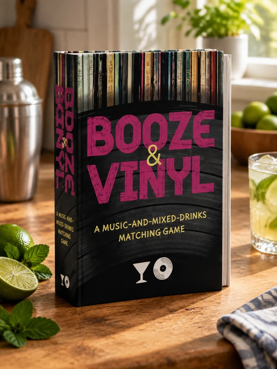 Booze & Vinyl: A Music-And-Mixed-Drinks Matching Game