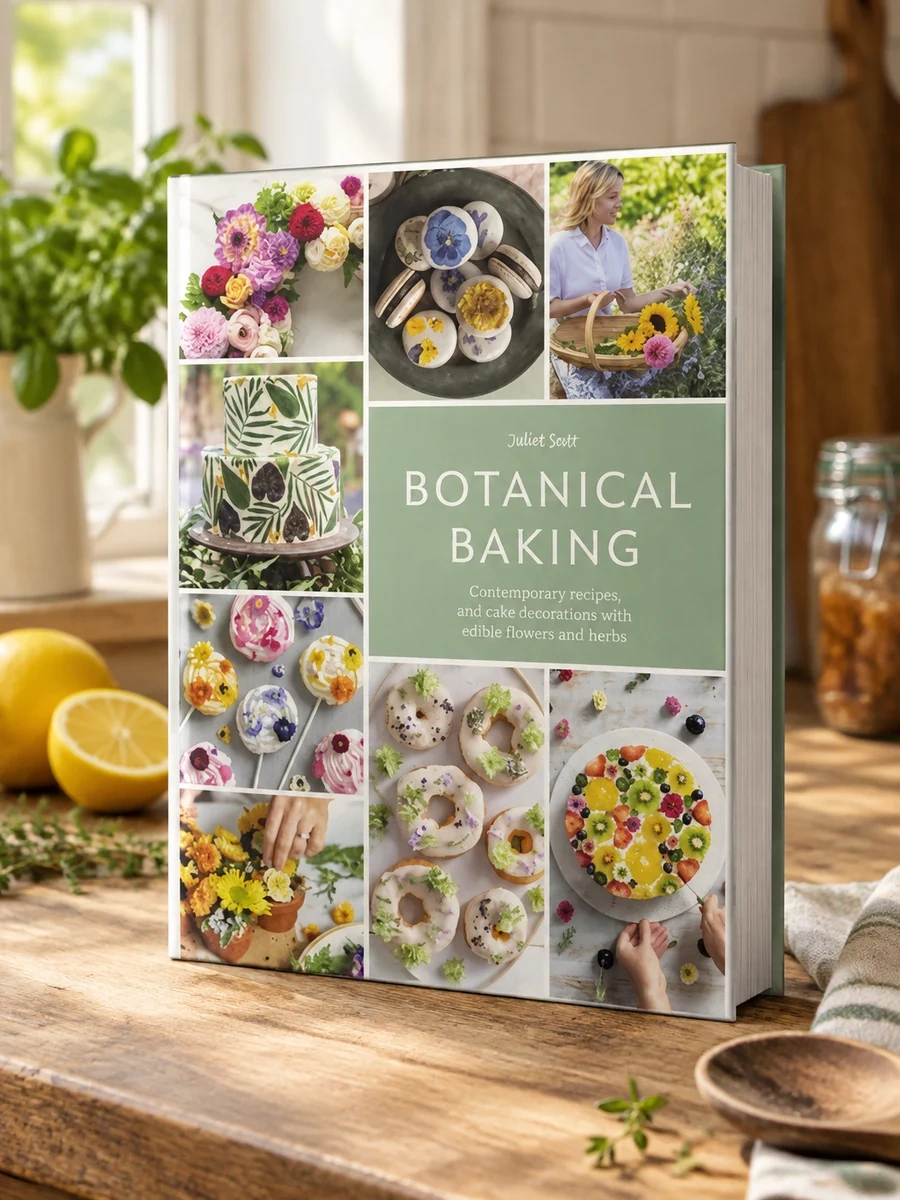 Botanical Baking: Contemporary Baking and Cake Decorating with Edible Flowers and Herbs