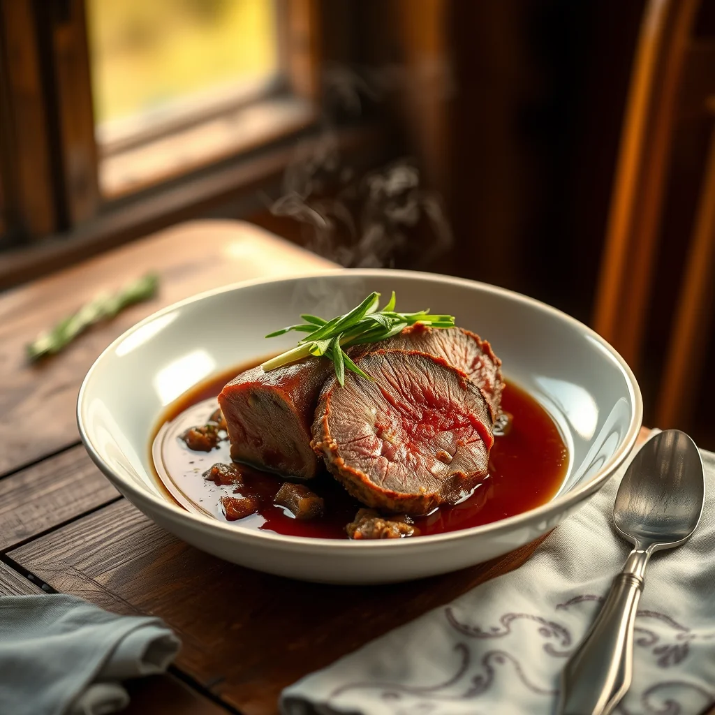 Braised Loin Of Lamb — Meat & Poultry