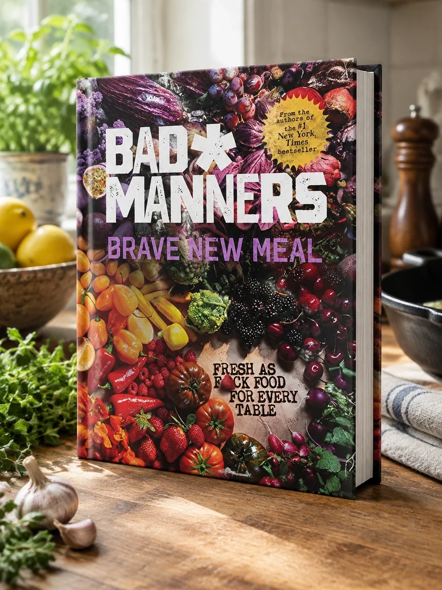 Cover of Brave New Meal: Fresh as F*ck Food for Every Table: A Vegan Cookbook
