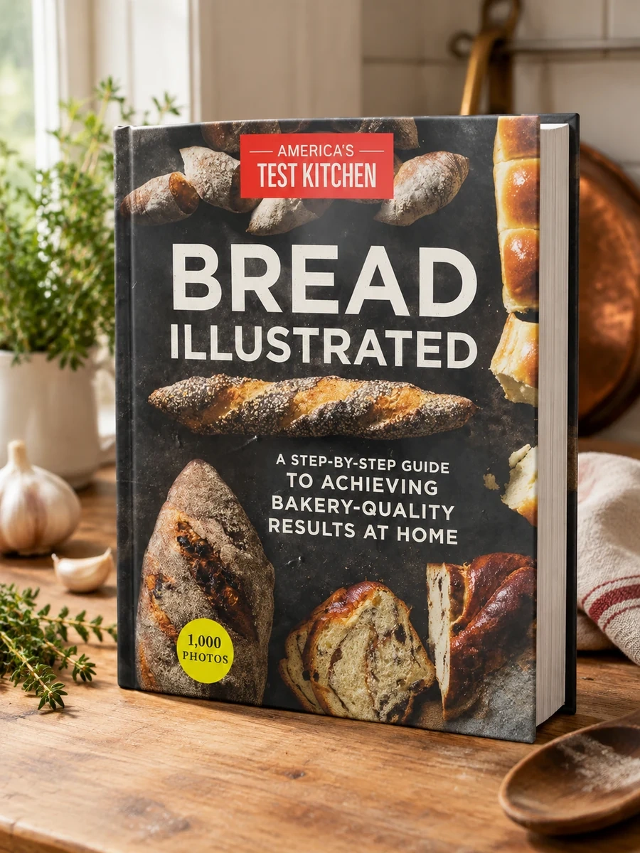 Bread Illustrated: A Step-By-Step Guide to Achieving Bakery-Quality Results at Home