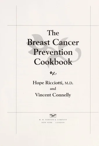 Breast Cancer Prevention Cookbook